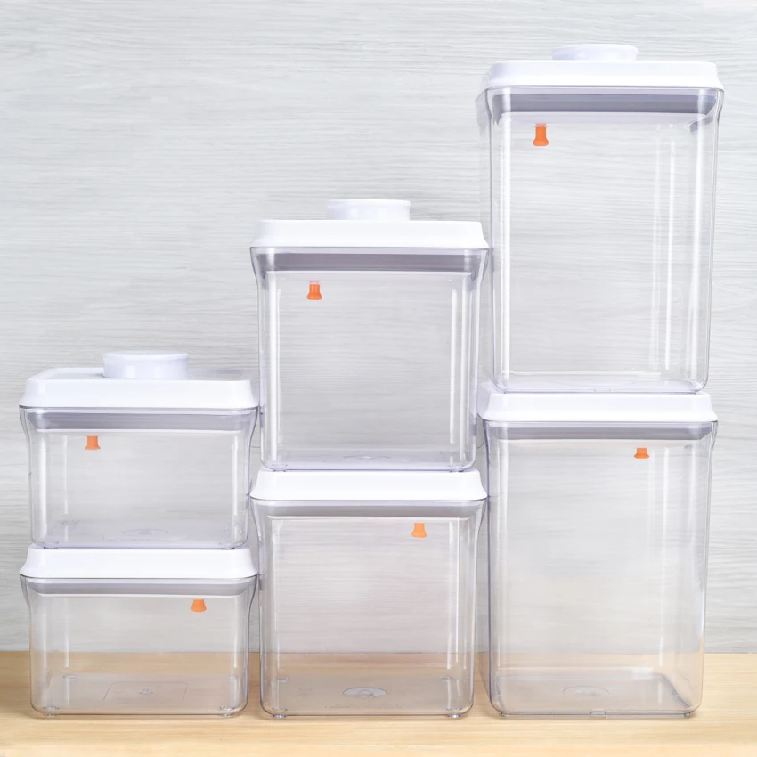 Outdoor Waterproof Airtight Fresh Fruit Storage Case Container Food Storage Bulk Container Easy Carry Box