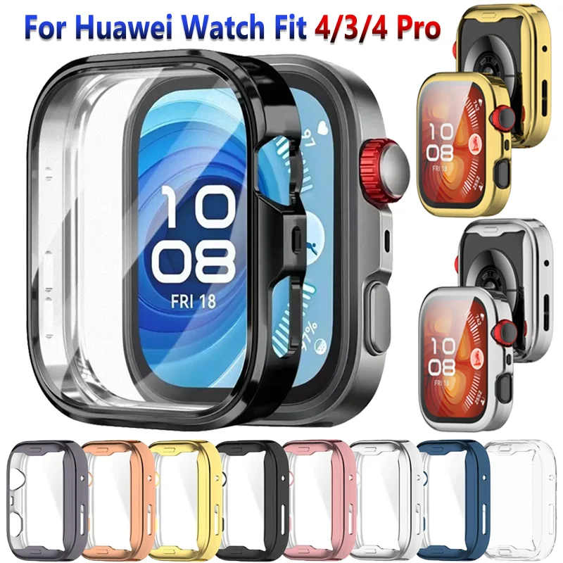 TPU Full Cover Screen Protector Case - All-Around Durable Frame Bumper Shell