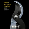 DELI Gardening Pruning Shears 7"Folding Saw Set Fruit Tree Potted Greening Durable Labor-Saving Tools Orchard Garden Pruning 2