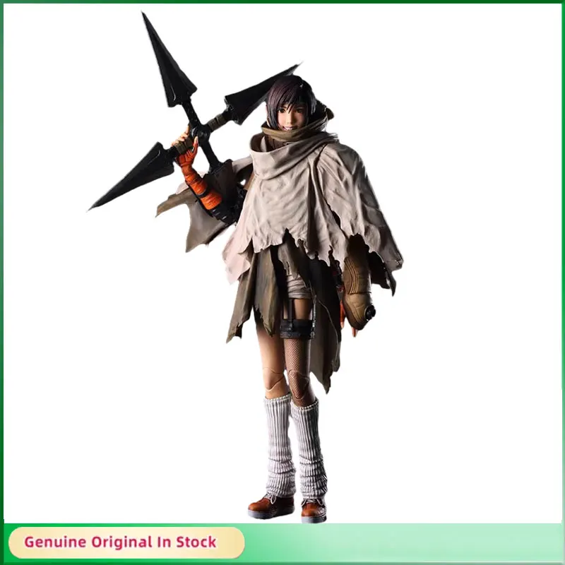 Original Square Enix Play Arts Final Fantasy Vii Remake Yuffie Kisaragi Pvc Action Figure Model Hobby Collectible Gift