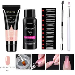 LIMEGIRL 15ml Nail Extension Gel Kit - Quick Extend Gel (H-ZH64-PGP012)