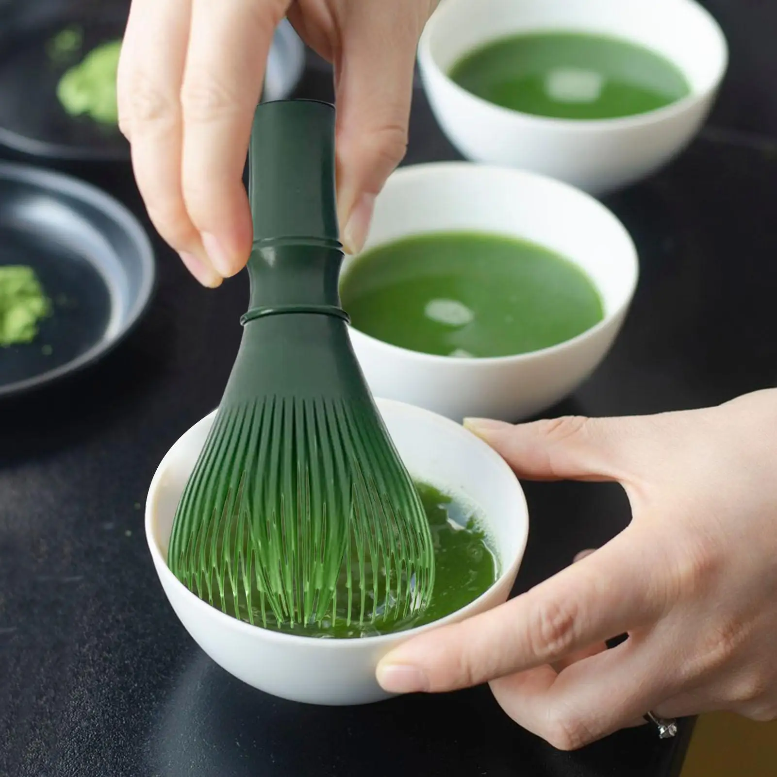 Reusable Matcha Green Tea Whisk - مضرب شاي ماتشا أ...