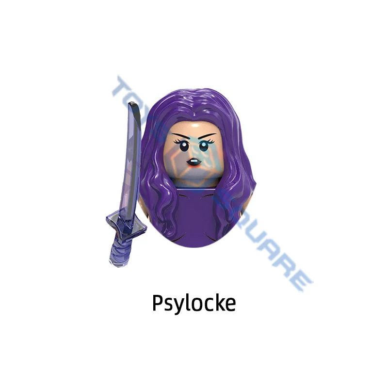 The Ice Dark Colossus Phoenix Sentinel Psylocke White Mystique Queen Man Model Building Blocks MOC Bricks Set Gifts Toys wood blocks for crafts Blocks