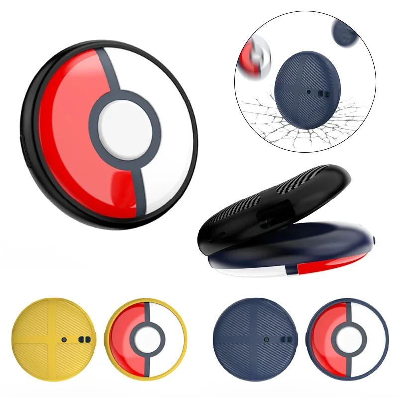 Pokemon Poke Ball Go Plus + Custodia Tpu Antiurto Soft Shell Cartoon Anime Custodia Protettiva Antiscivolo Per Pokemon Go Plus + Accessorio