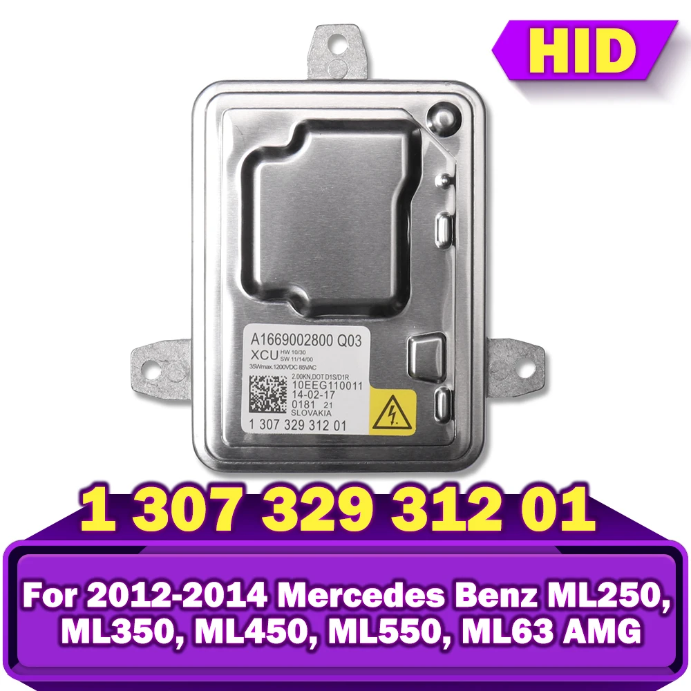 

130732931201 1 307 329 312 01 HID ксеноновый балласт управления A1669002800 для 2012-2014 Mercedes Benz ML250 ML350 ML450 ML550 ML63 AMG