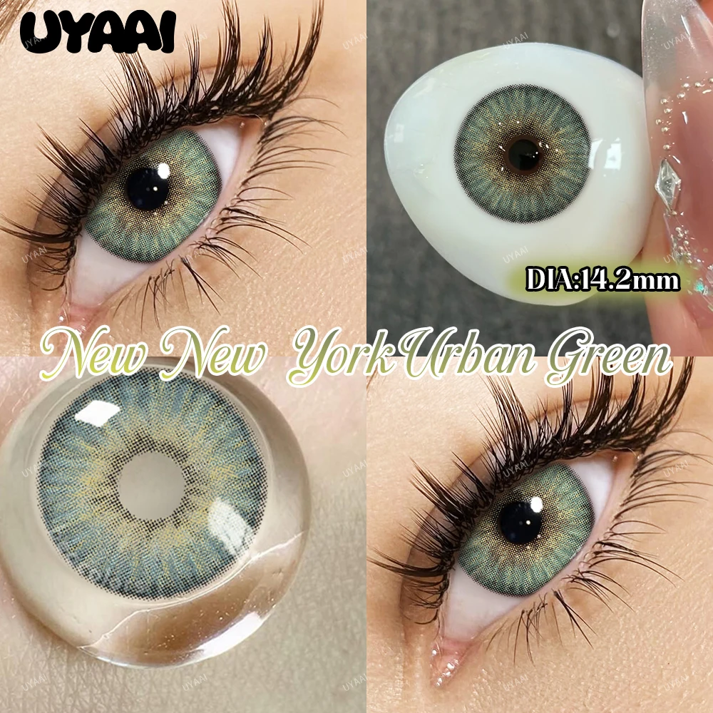 Natural Green Eye Contact Lenses