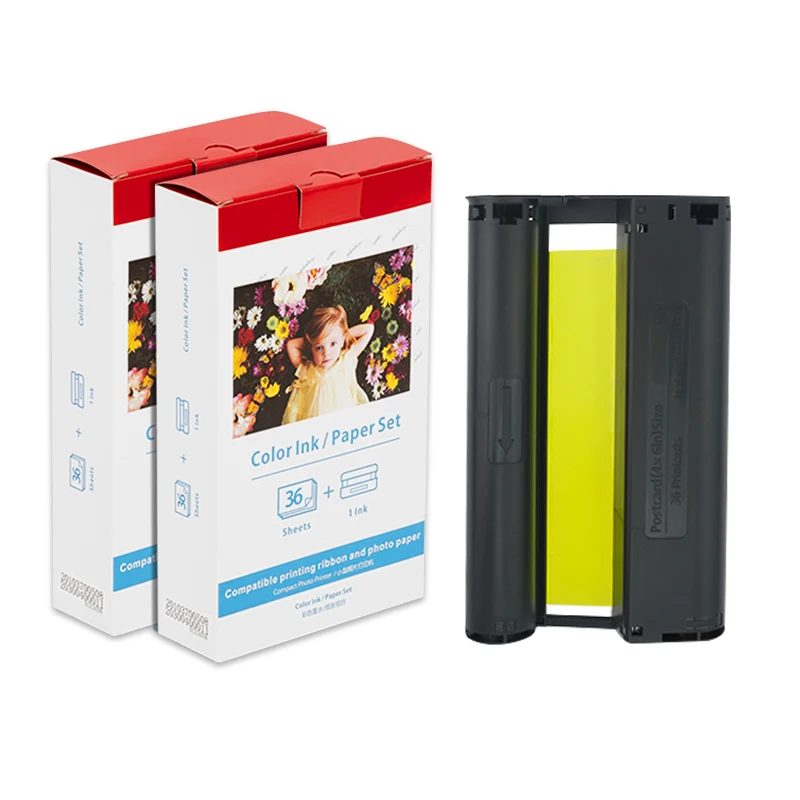 KP108IN インクカートリッジ 3 個と光沢のある写真用紙 108 枚 Canon