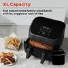 Air Fryer 8 in 1 Functions Fry French Fries Grill Bake Roast Dehydrate Reheat At Same or Different Temperature Easy To Set Up 5