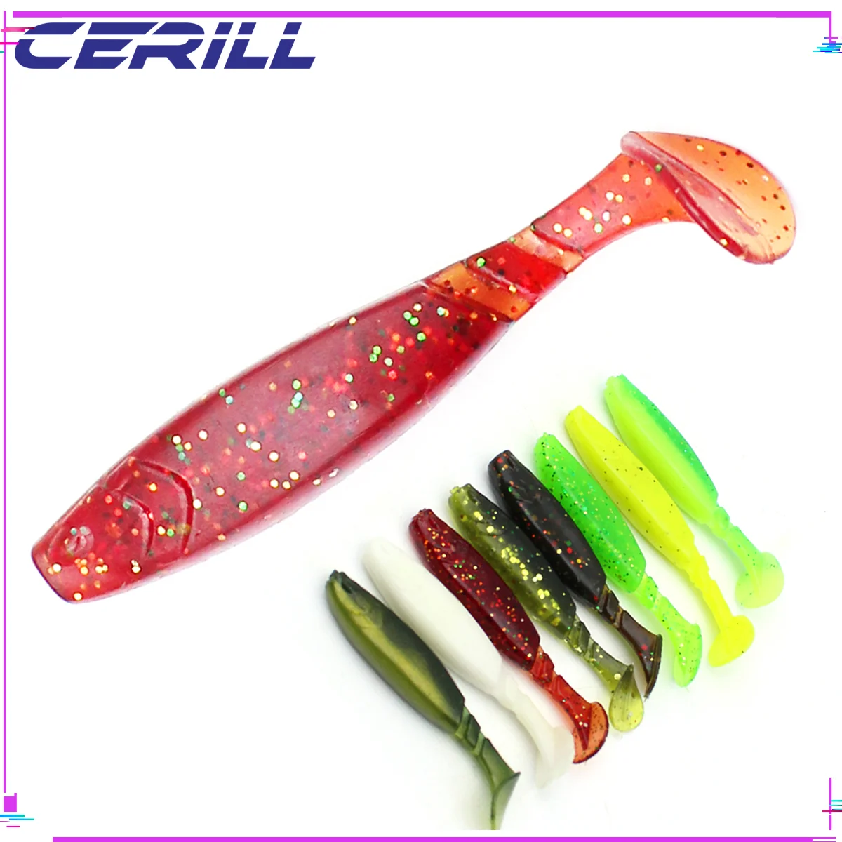 3.5 cm 8.8g leurres de pêche cuillère coulante VIB Wobbler longue