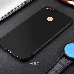 Ultra - Thin Silicone TPU Protective Phone Case for Xiaomi MI 5X (Black)