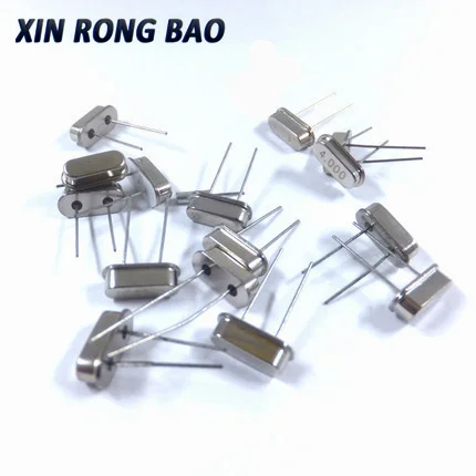 HC-49s DIP Crystal Oscillator electronic Kit resonator ceramic quartz resonator 7values*5PCS 32.768K 6 8 10 12 11.0592 16MHZ