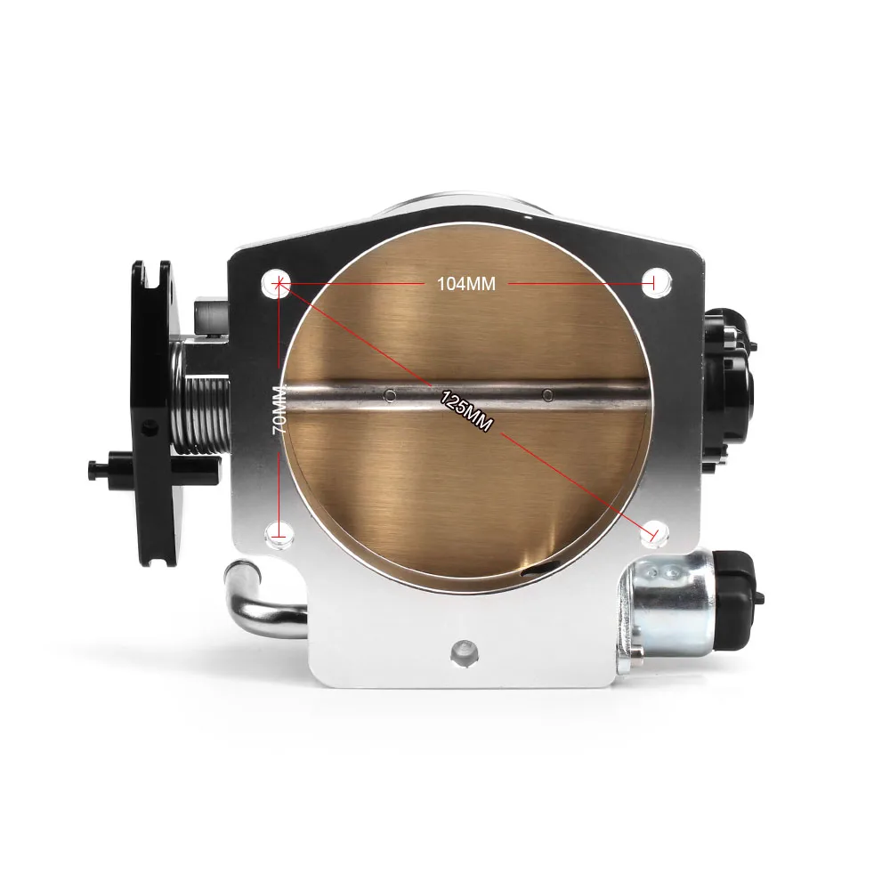 MaXpeedingrods 92mm Throttle Body For LSX LS1 LS2 LS3 LS6 LS7 For GM Gen III With TPS IAC 4 Bolt In | Whizz Throttle Bodies - Foto 2