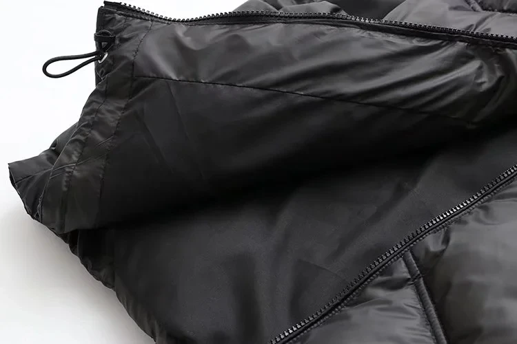 Womens Parkas Vest Jackets Coats Green With Zipper Jacket Female Casual Fashion Waistcoat Ladies Sleeveless Solid Woman Outwear long puffer jacket