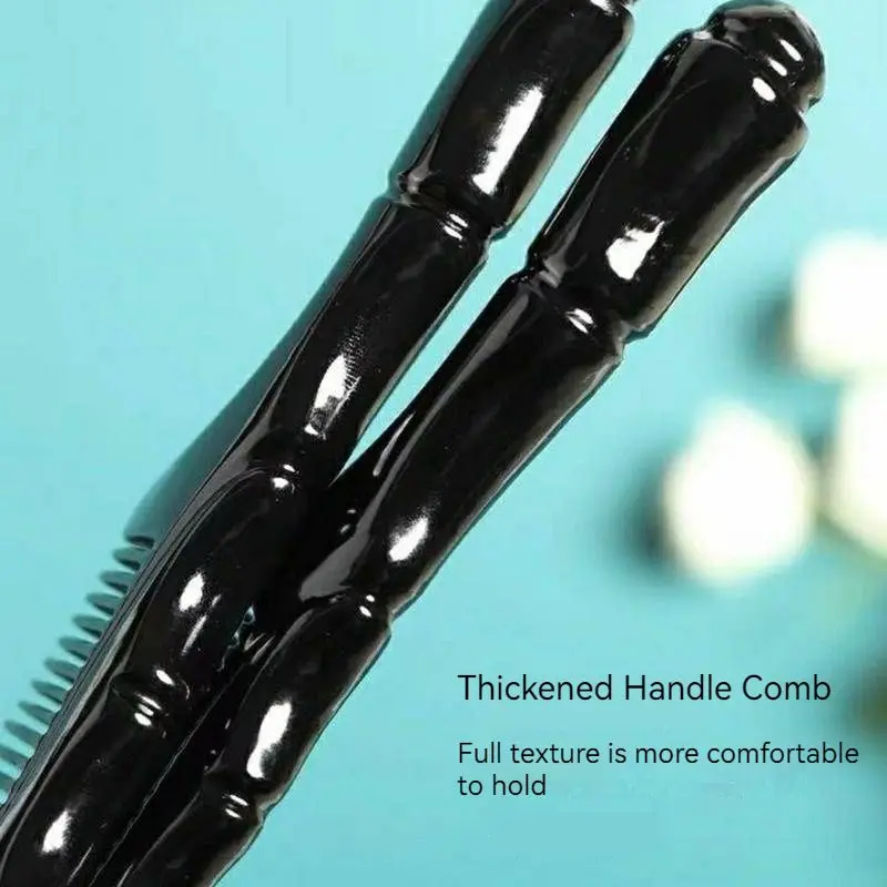 Handmade 100% OX Horn Anti-static Long Detangling & Styling Hair Comb for Women & Men 4