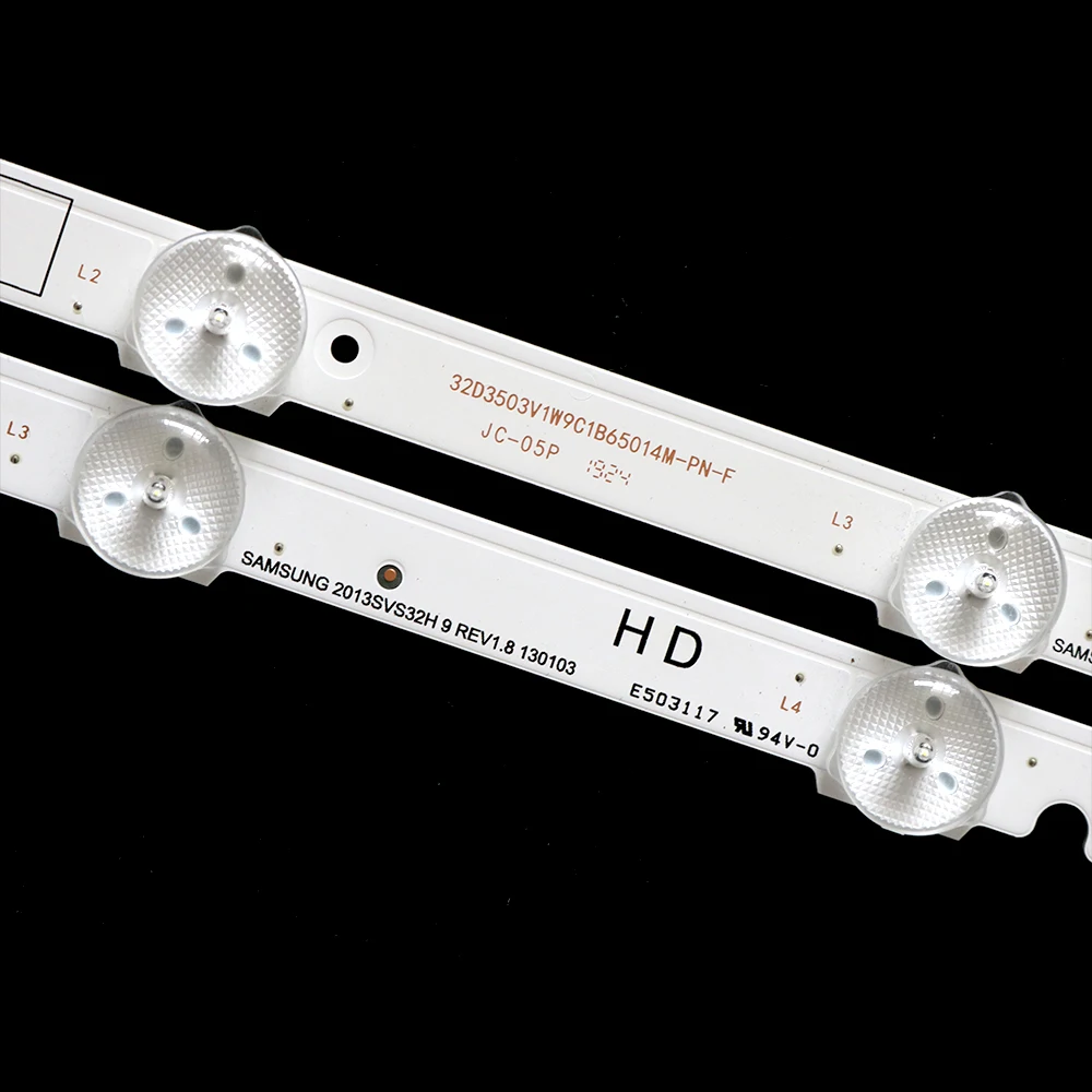 5/10/25pcs 백라이트 삼성 루멘 650mm 9led 32 인치 D2ge-320sc0-r3 Lcd 2013svs32h 9 Ue32f5000 D2ge-320sco-r3 Ua32f4088ar