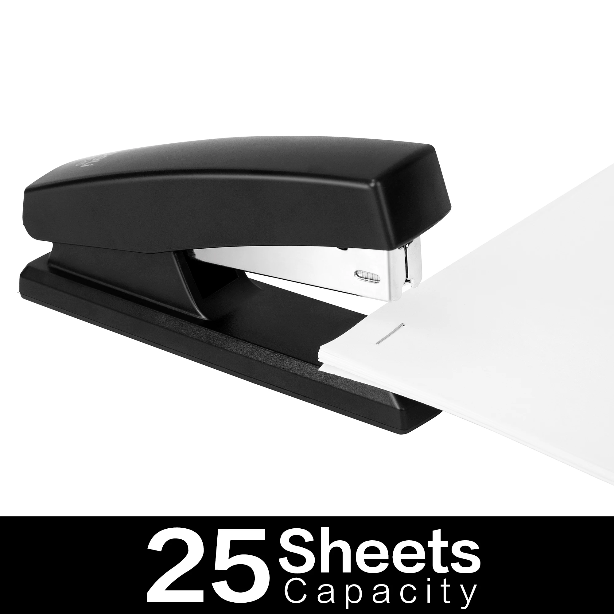 Deli Manual Desktop Stapler Easy 25 Sheet Binding Includes Staples Durable Comfort Design For Office And Stationery Supplies