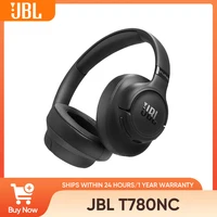 JBL TUNE 780NC Over-Ear Headphones, Active Noise Cancelling Bluetooth, Wireless/Wired, 40mm Driver, Up to 76H Battery Life