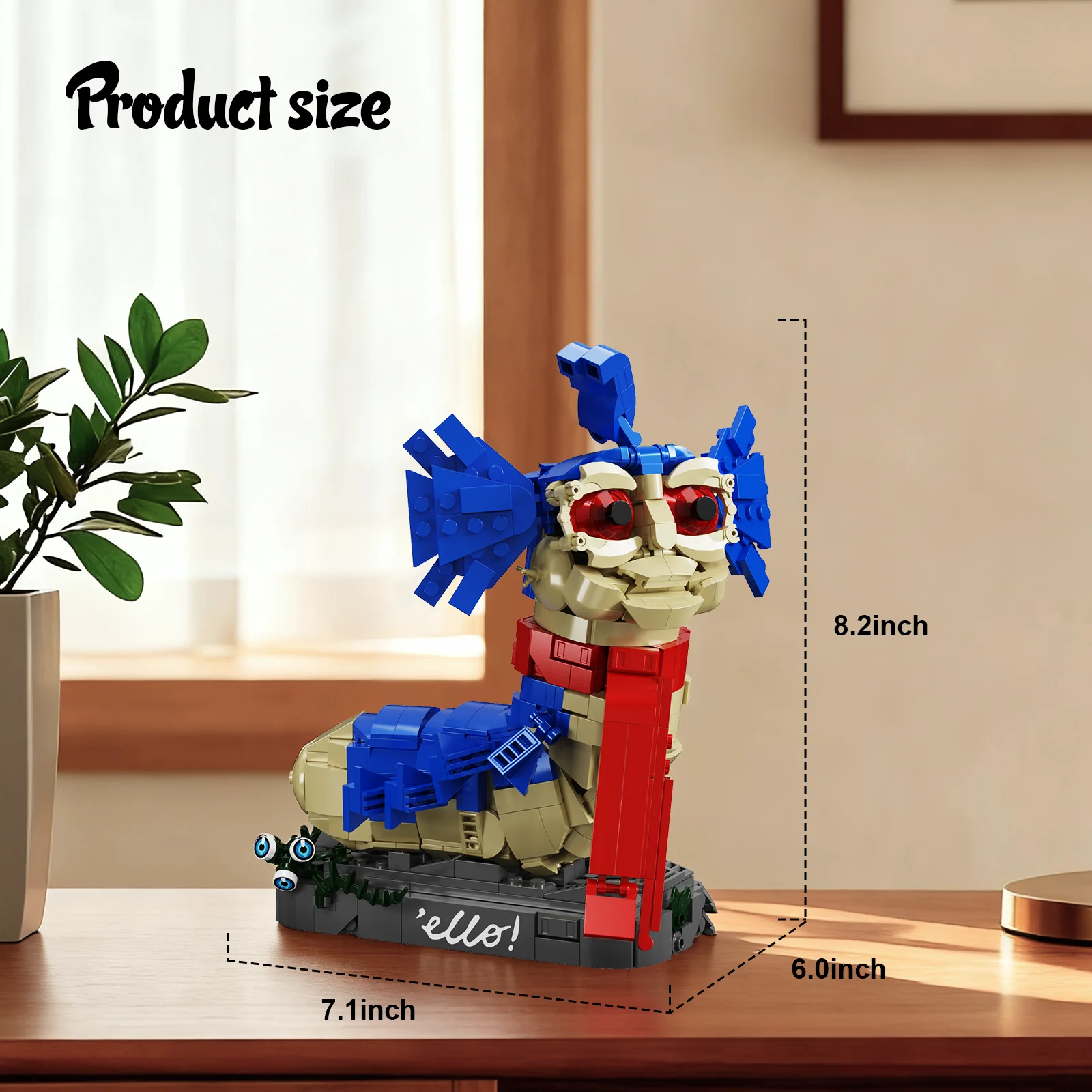 Fantasy Worm Creature Building Set — product detail 2