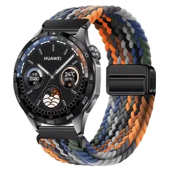 Breathable Nylon Watch Strap - Adjustable and Durable Band for other 22mm (Cowboy color)