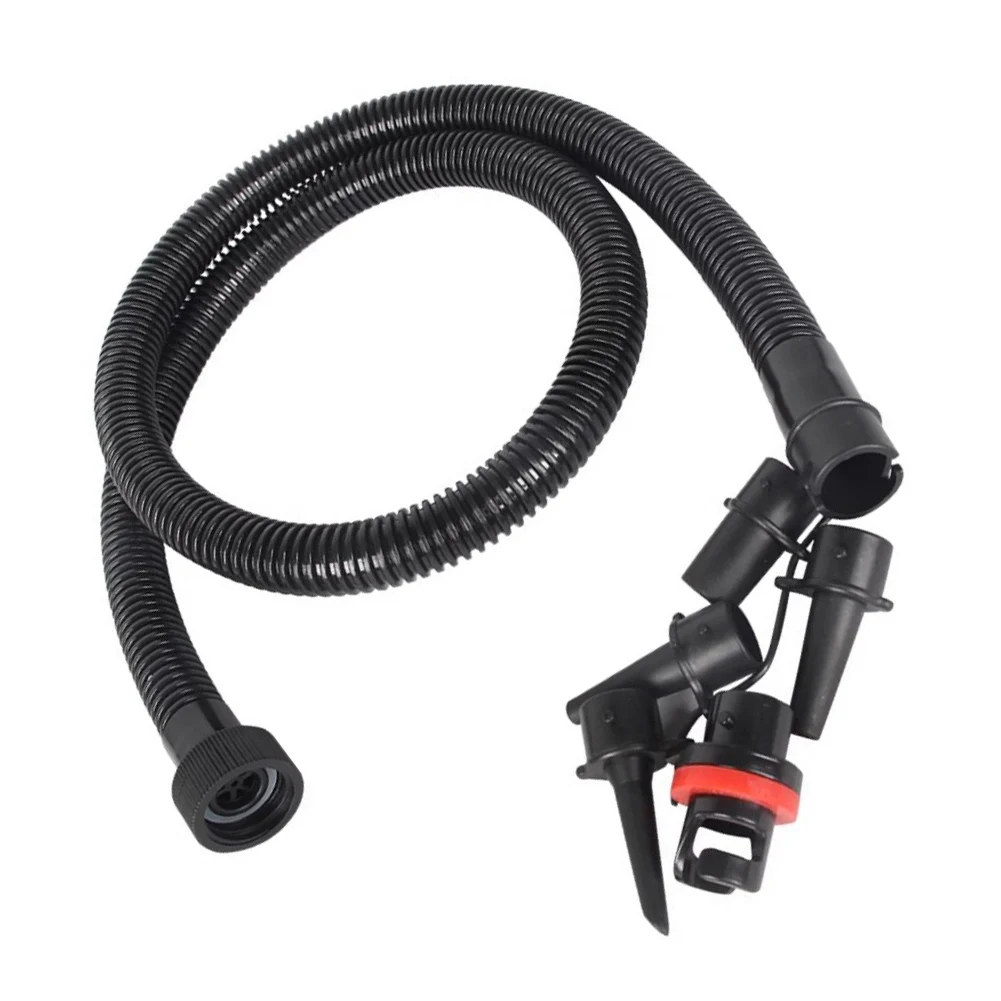 Schlauch für aufblasbare Produkte, Paddle-Board-Schlauch, aufblasbarer Luftpumpenschlauch, geeignet für aufblasbare Matratzen, 5 Düsen im Lieferumfang enthalten – Detail 9