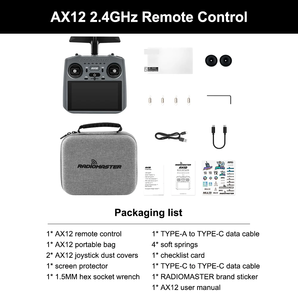 AX12 2.4GHz RC
