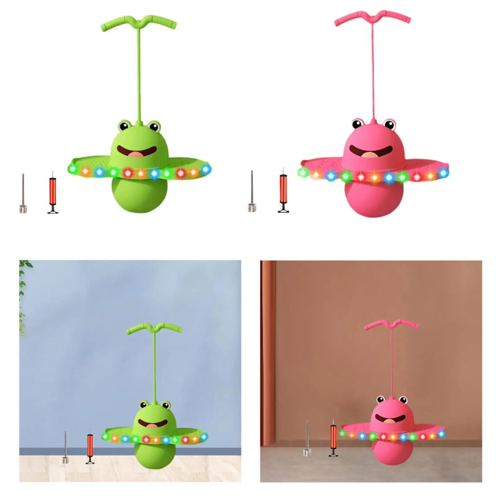 Pogo Jump Ball Boys Bouncing Ball for Body Training Assistant Gifts Outdoor