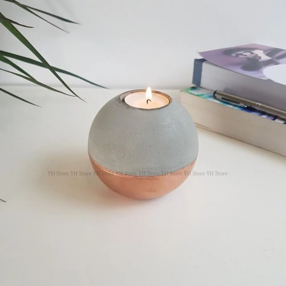 Silicone Tealight Holder Mold Silicone Mold Ball Tealight Silicone