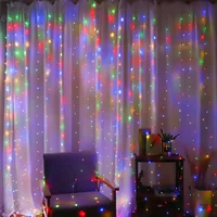 Valentine's Day 3m Led Curtain Garland Fairy Lights Festoon With Remote Garland Christmas Decoration Party Wedding Decoration - Image 4