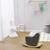 INS Solid Wood Child Swing Chair Kid Hanging Set Children Hammock Toy Rocking Seat Cushion Safety Baby Room Decor 6