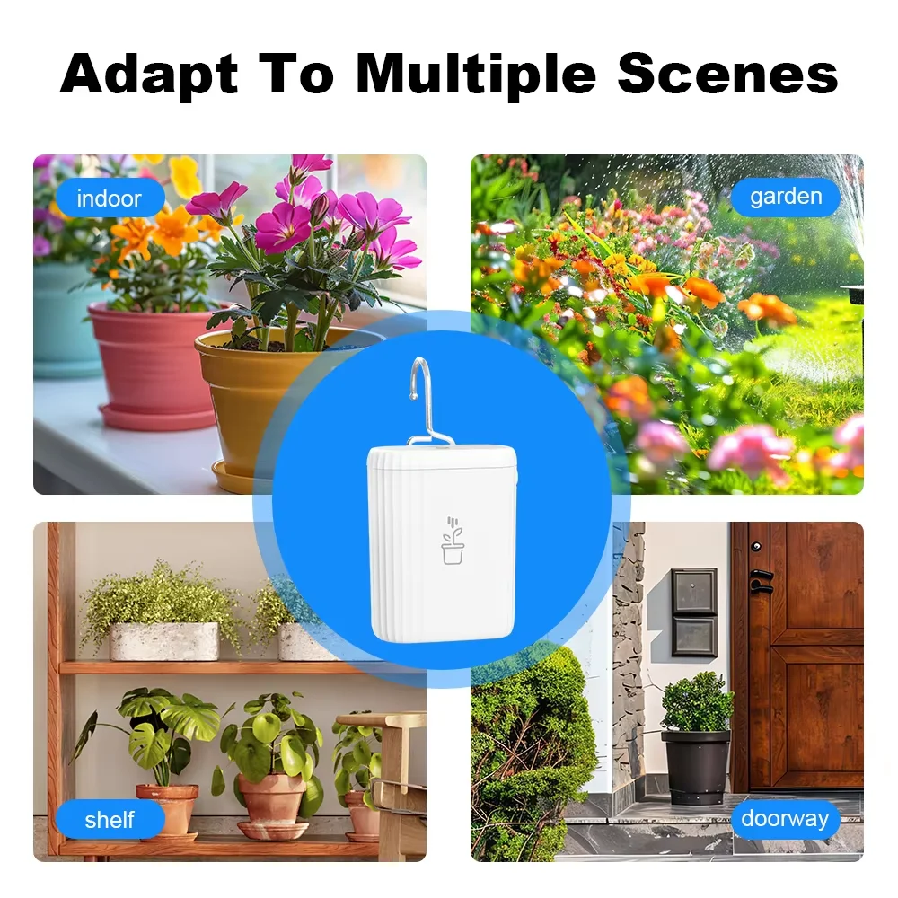 Tuya WiFi Intelligent Watering Kits Timed Automatic Drip Irrigation System Remote APP Control Auto Watering for Plants Flowers - 5