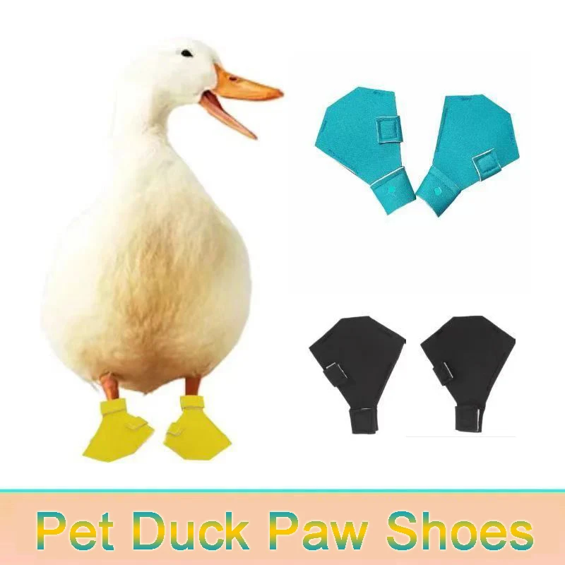Poultry Cloth Diapers Kodak Duck Foot Shoes For Pet Geese Ducks Anti-Dirty And Cold Breathable Protect Soles Outing