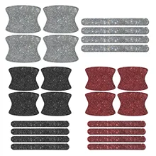 

Car Door Handle Cup Protector 8PCS Diamond Crystal Car Handle Protector Anti-scratch Reflective Door Handle Stickers Cover