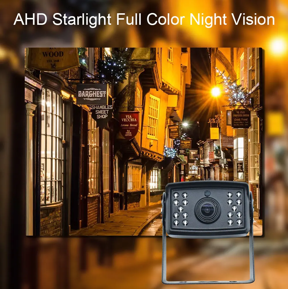18led ir Nachtsicht ahd 1920*1080p 170 ° Auto Rückfahr kamera für Bus LKW Anhänger Pickups Auto Monitor – Detail 4