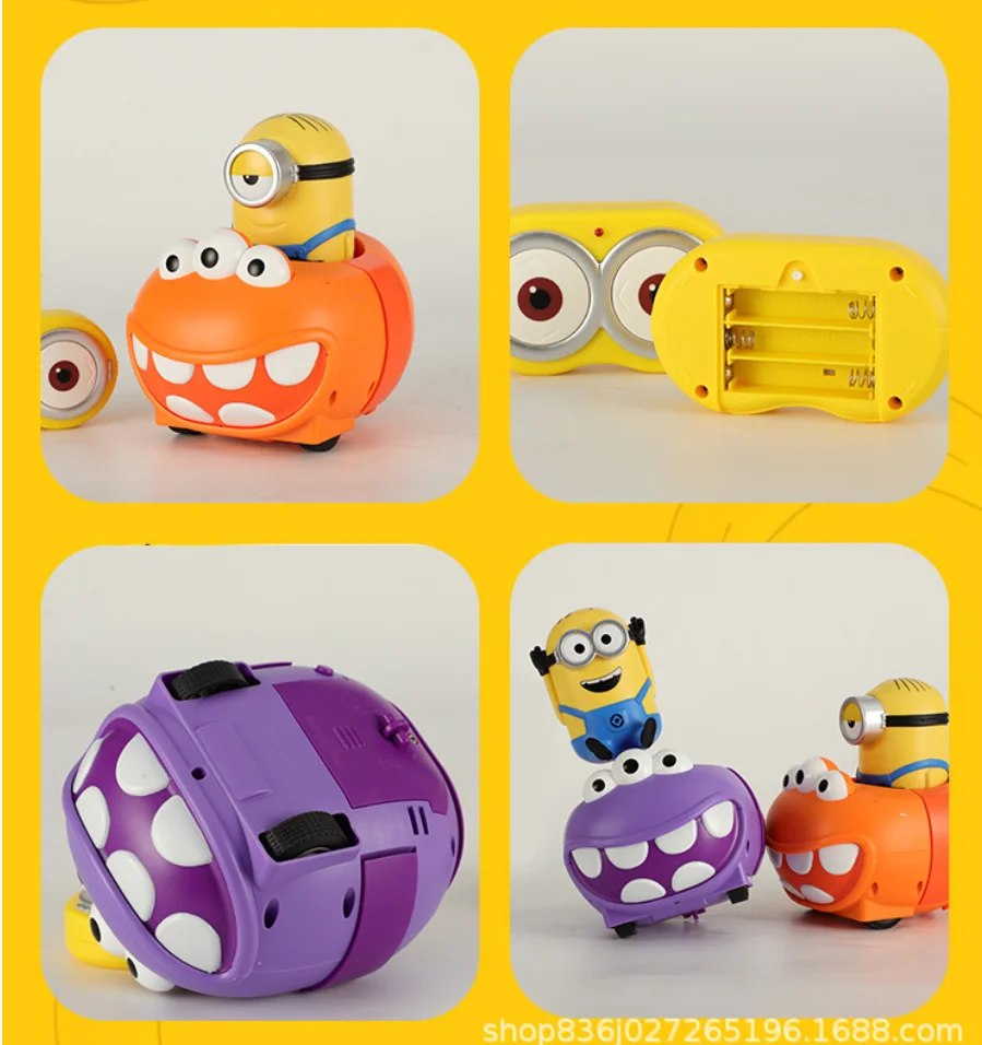 Cartoon Despicable Me Minions Remote Control Ejection Bumper