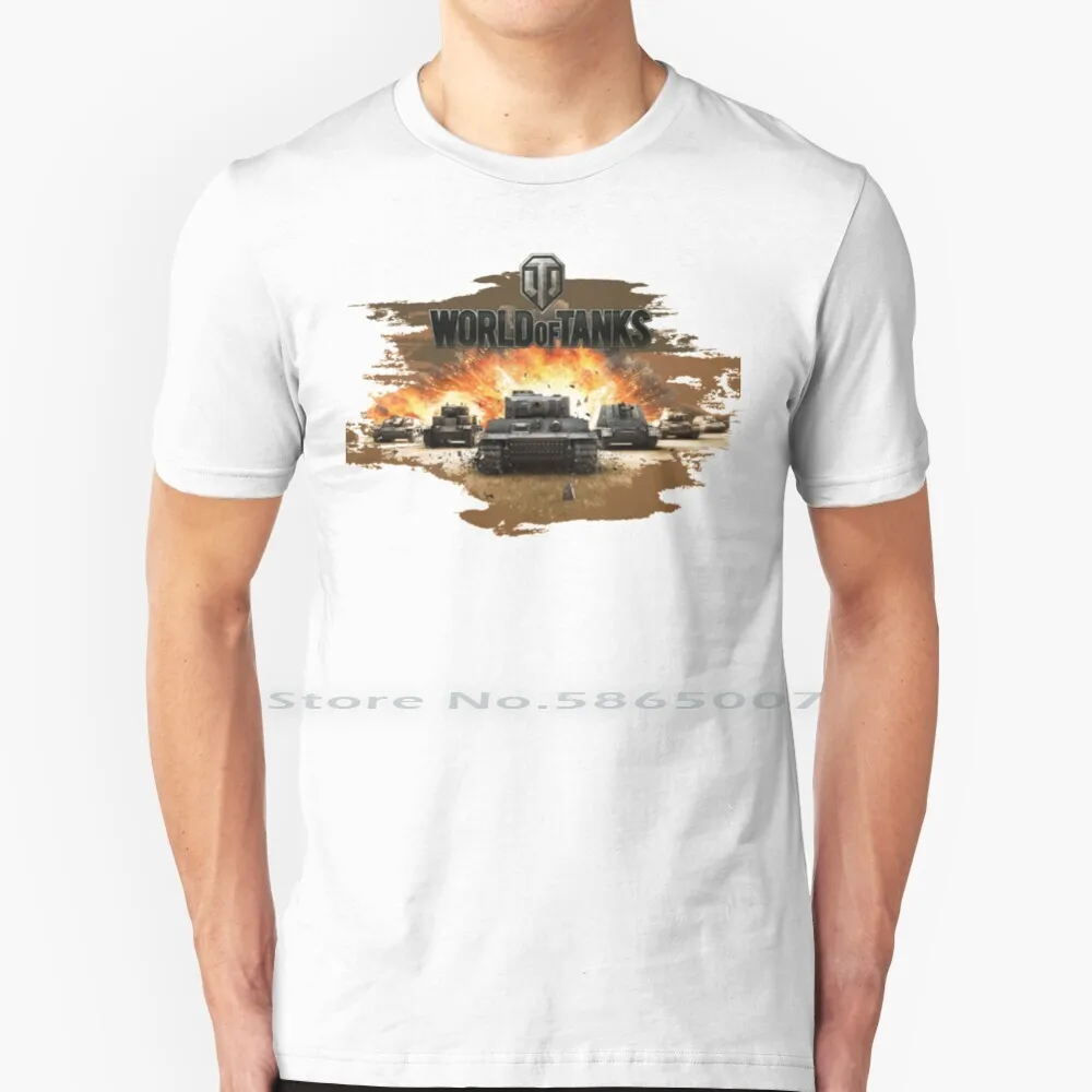 World Of Tanks T Shirt 100% Cotton World Of Big Size 6Xl Tee Gift Fashion