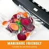 5mm Heating Line Vacuum Sealer Machine for Kitchen Food Storage Dry/Wet/Seal/Vac/External Vac Modes With 15pcs Vacuum Seal Bags 5