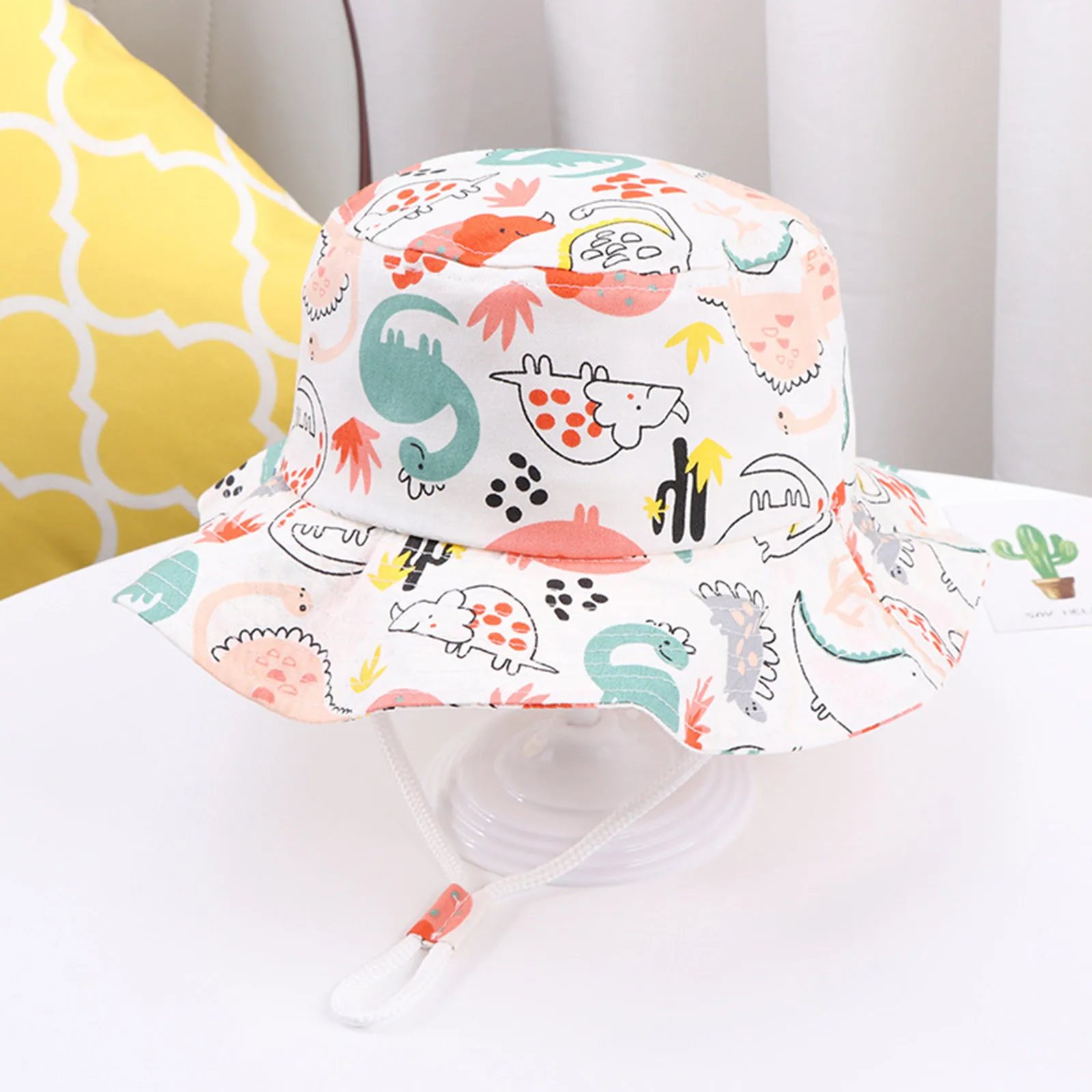 Kids Adjustable Sun Hats with Chin Strap