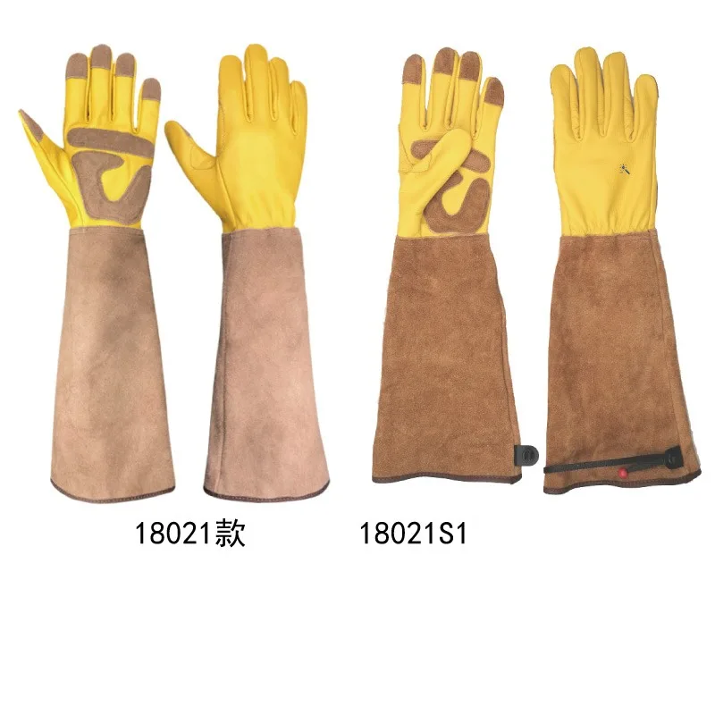 Durable Long Gardening Gloves Rose Pruning Thorn Proof Garden Gloves With Long Forearm Protection Gauntlets Unisex In Stock 6