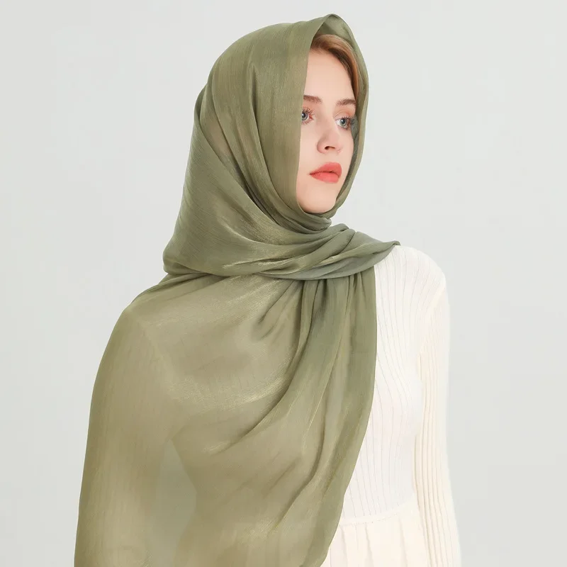 thumbnail image 1 of Nueva bufanda de hijab de jersey modal para mujer, chal elástico, diadema musulmana lisa, bufanda larga de color sólido de moda, pañuelo para el cuello de 180*70 cm, 1 of 4