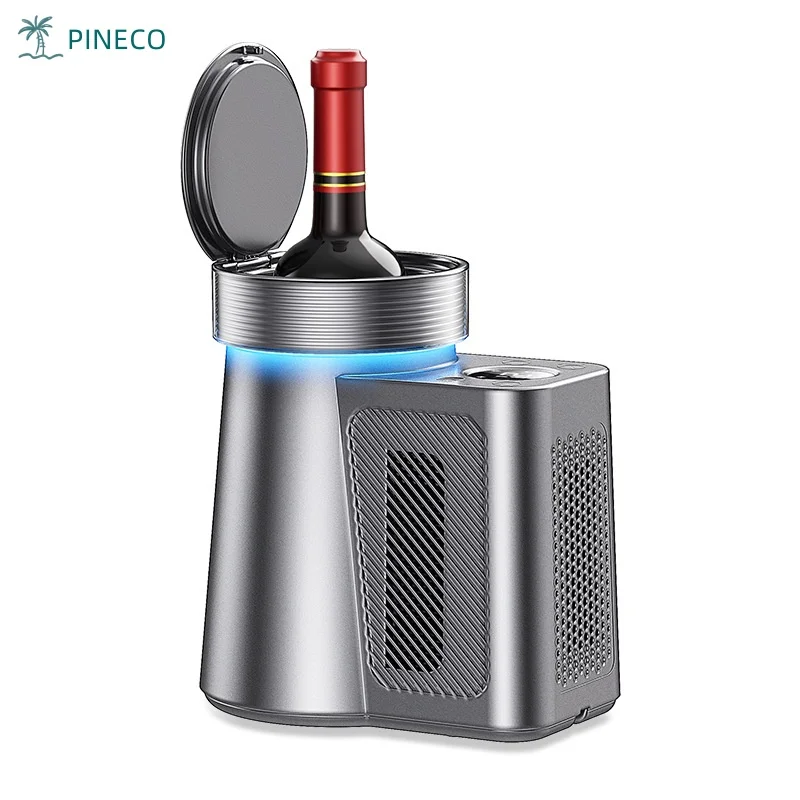Desktop Small Wine Freezer Household Refrigerator Fresh-keeping Small Refrigerator Office Champagne Red Wine Freezing
