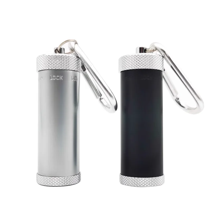 Portable Ashtray Pocket Ashtray Mini Outdoor Key Chain Metal Pocket Metal Ash Tray