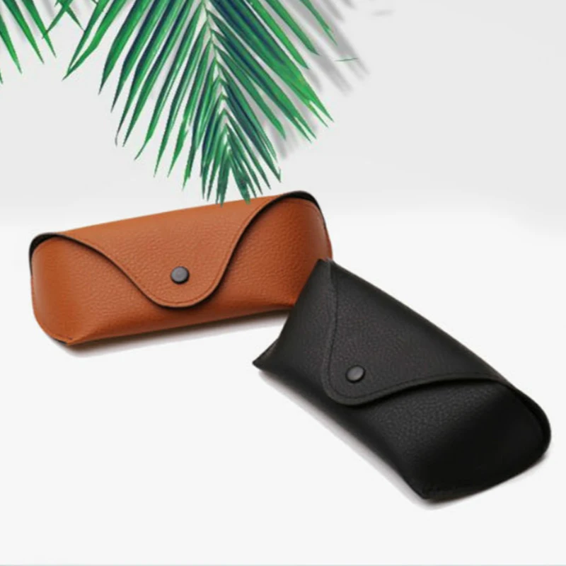 PU Leather Eyewear Cases Cover for Sunglasses Women's Eyeglasses Case