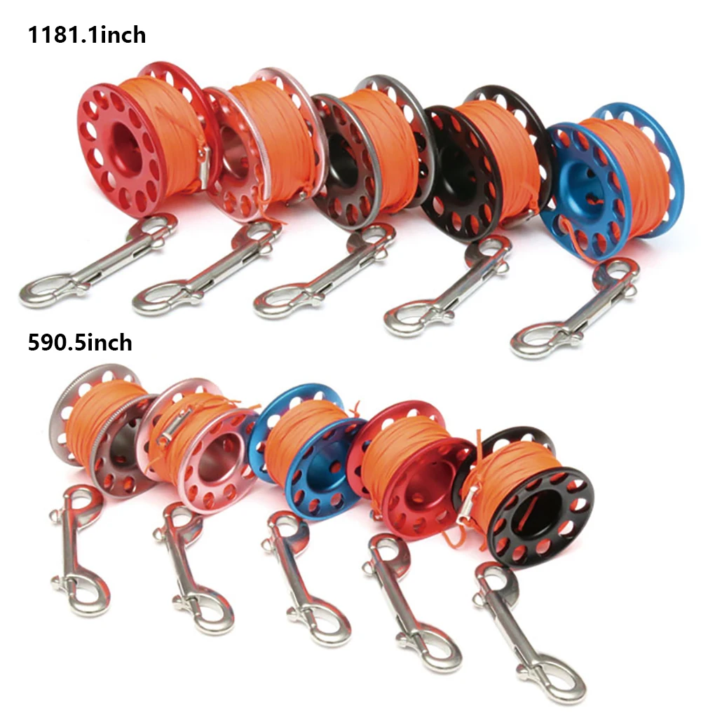 

Spool Finger Reel Diving Reels Anchor Rope Winding Aviation Aluminum