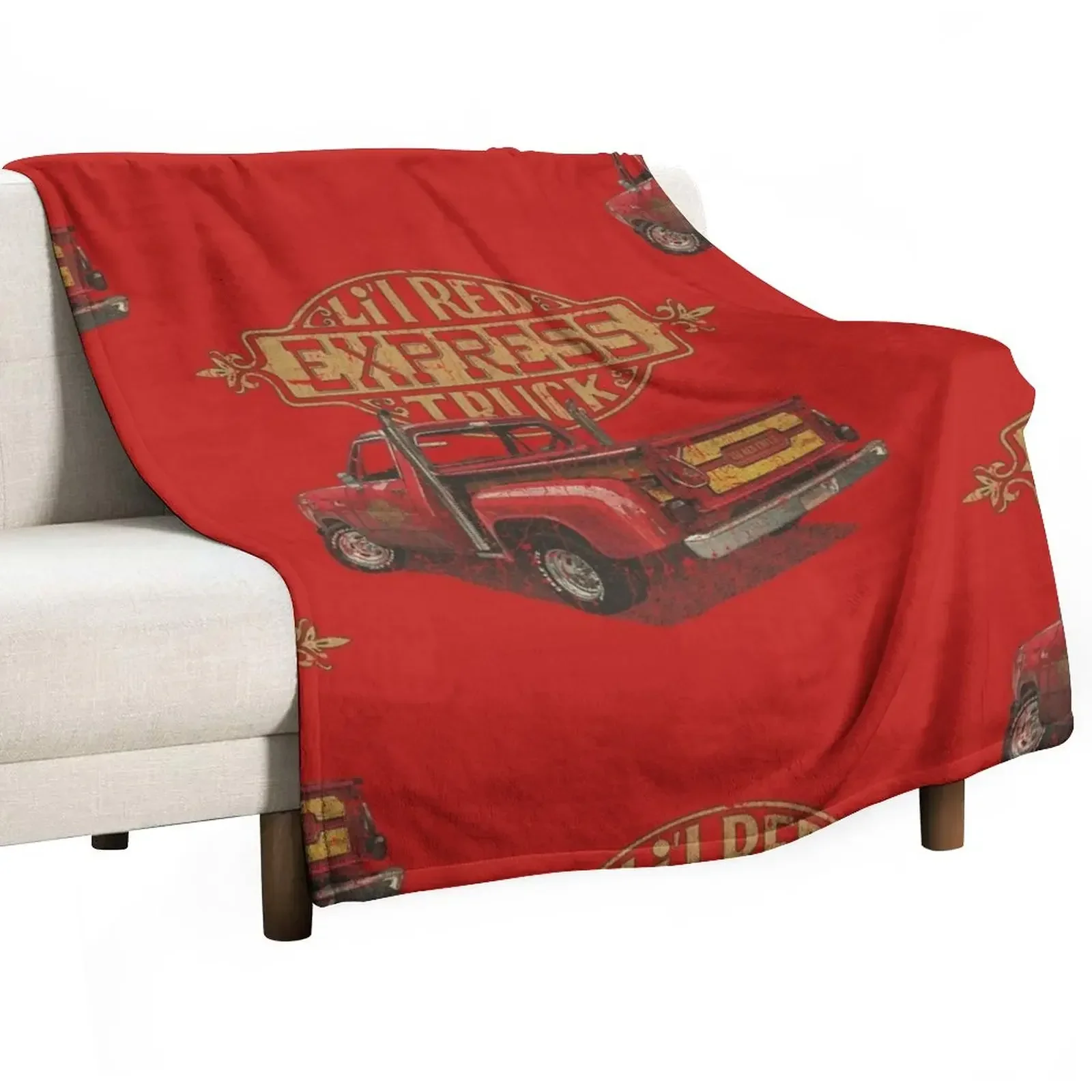 

Lil' Red Express 1978 Throw Blanket Soft Big Sofa Quilt Summer for sofa Blankets