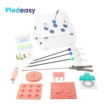 Scatola di addestramento del simulatore di endostrainer laparoscopico Attrezzatura per la pratica dell'insegnamento dell'allenatore endo per laparoscopia