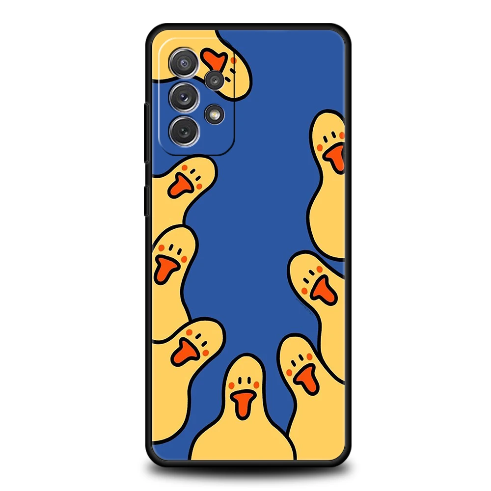 Playful Cartoon Goose Game Phone Case - TPU Shell, Cute Design