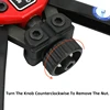 BT-606 Riveter Gun Tool Threaded Hand Rivet Nut Gun M3 M4 M5 M6 M8 Double Insert Manual Double Handle Riveter Tool 200pcs Nuts 3