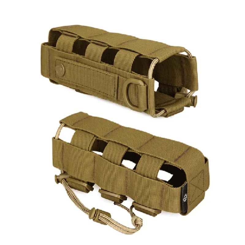Molle Bag Upgraded Tactical Water Bottle Pouch Bag Outdoor Travel Hiking Drawstring Water Bottle Holder Kettle Carrier
