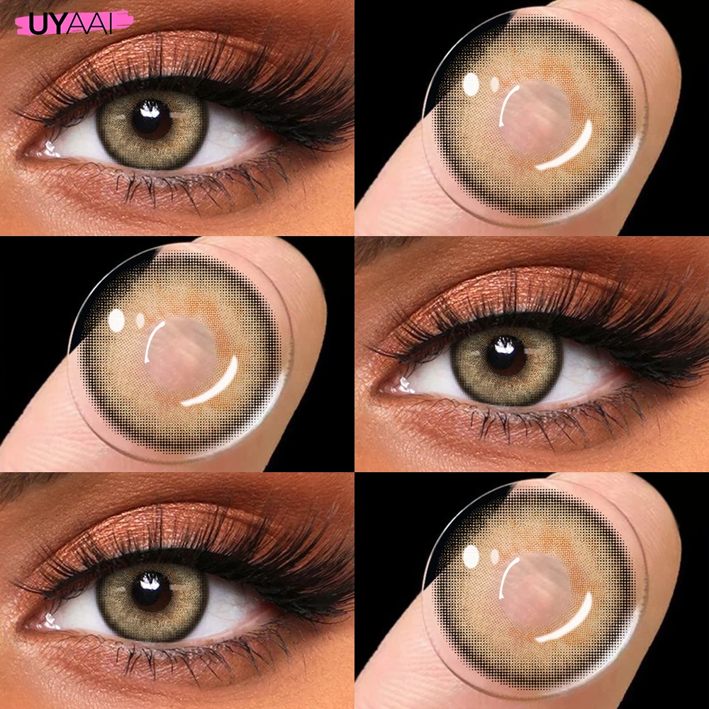 Natural Brown Beauty Lenses - Korean Style Fashion