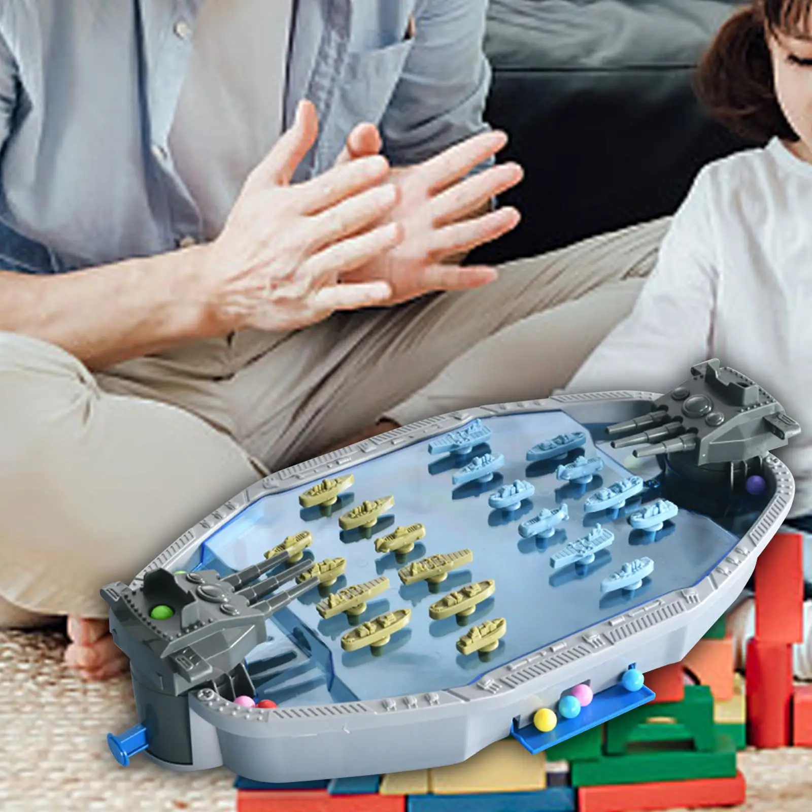Table Games Party Favors Parent Child Interactive Game Mini Tabletop Game Navy Battles Board Game for Children Girls Boys Kids 2